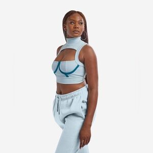 Reebok Cardi B Crop Top - Small